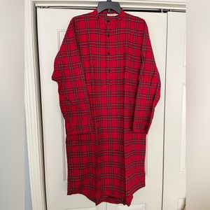 Magee Donegal Irish Flannel Grandfather Nightshirt